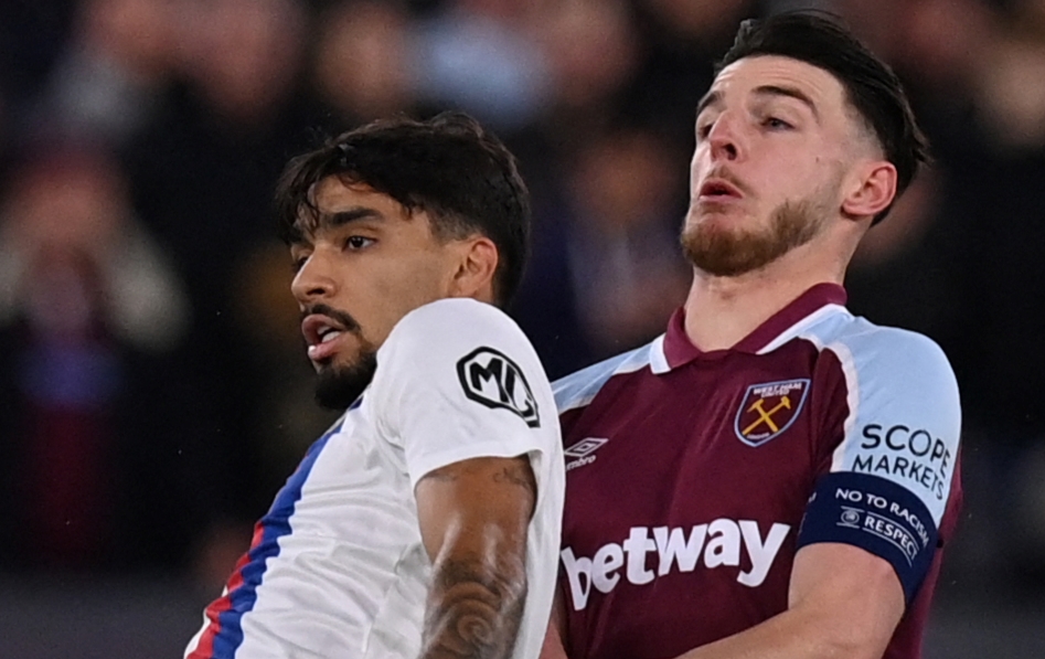 Declan Rice of West Ham
