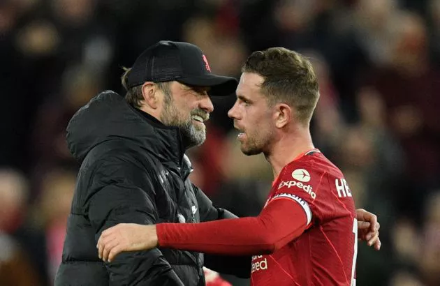 liverpool fc klopp and henderson