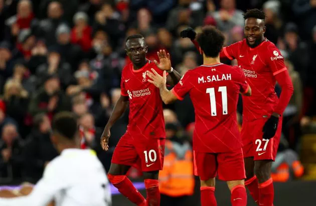 mane salah origi liverpool fc
