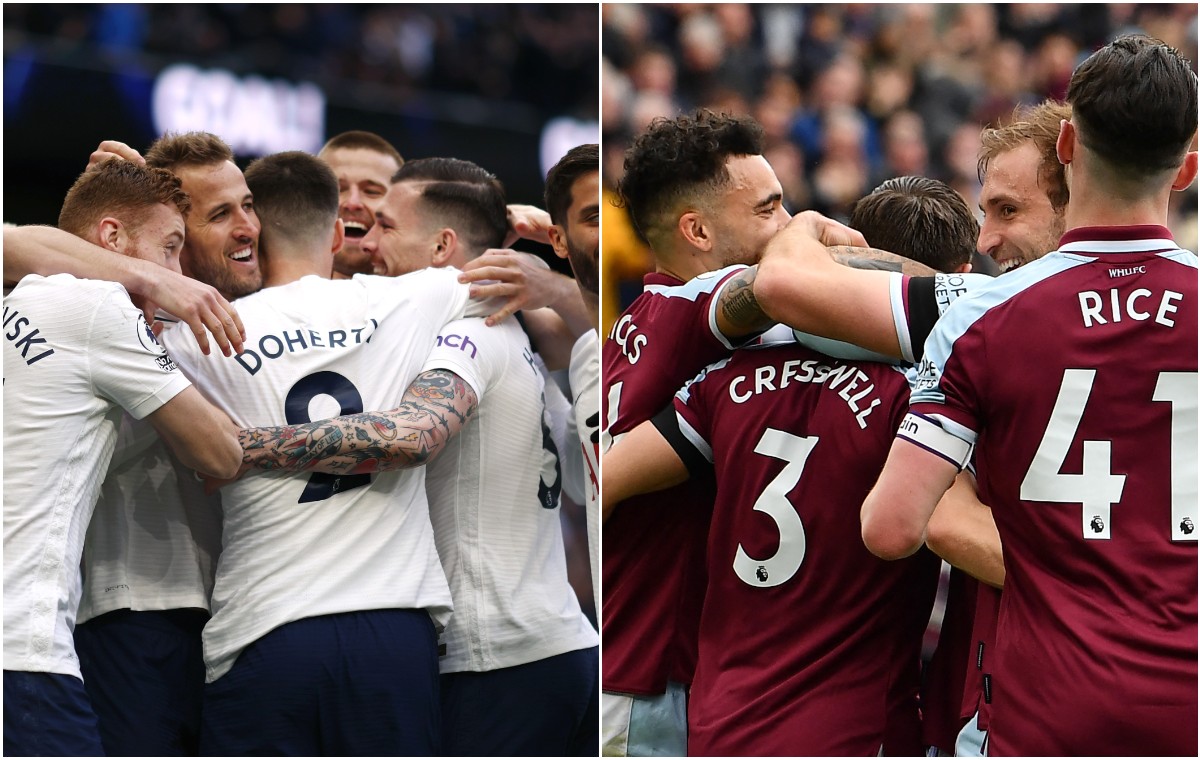 spurs kane west ham cresswell rice