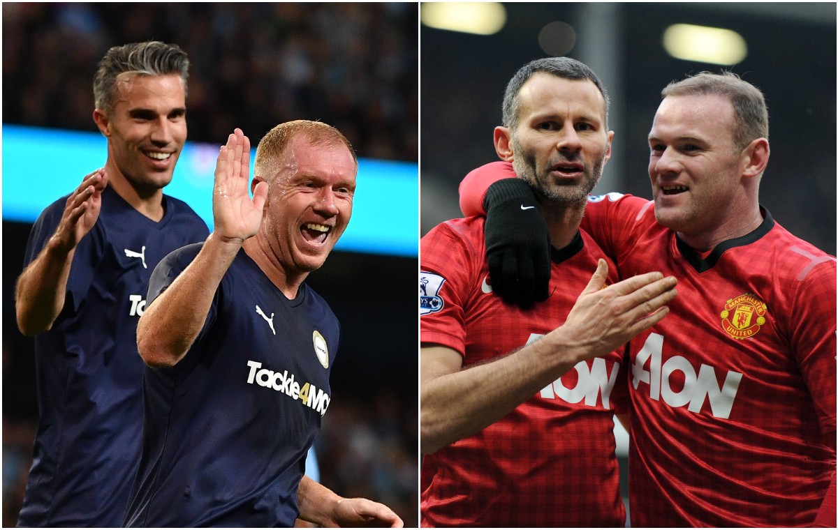van persie scholes giggs rooney