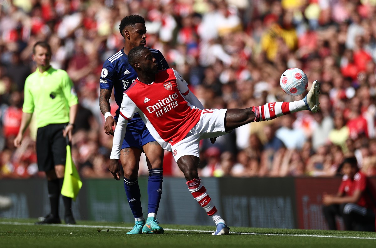 Arsenal 2-1 Leeds Nicolas Pepe