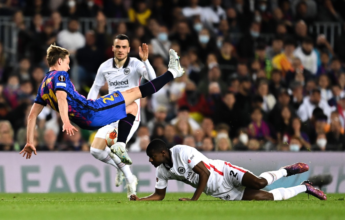 Barcelona Eintracht Frankfurt Frenkie de Jong