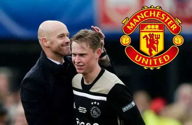 Erik ten Hag Frenkie de Jong Ajax Manchester United
