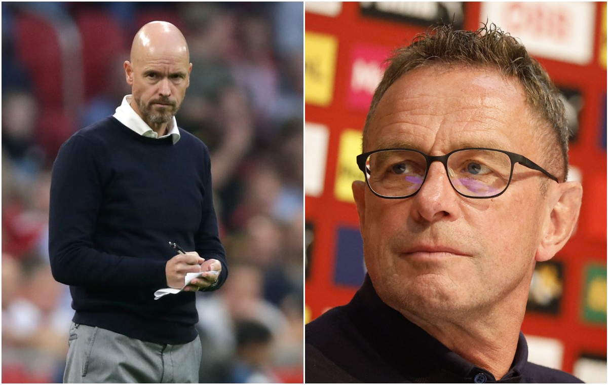 Erik ten Hag Man Utd Ralf Rangnick Austria