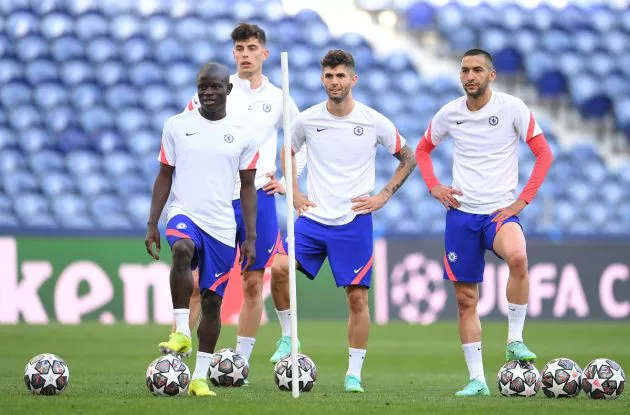 Kante Havertz Pulisic Ziyech