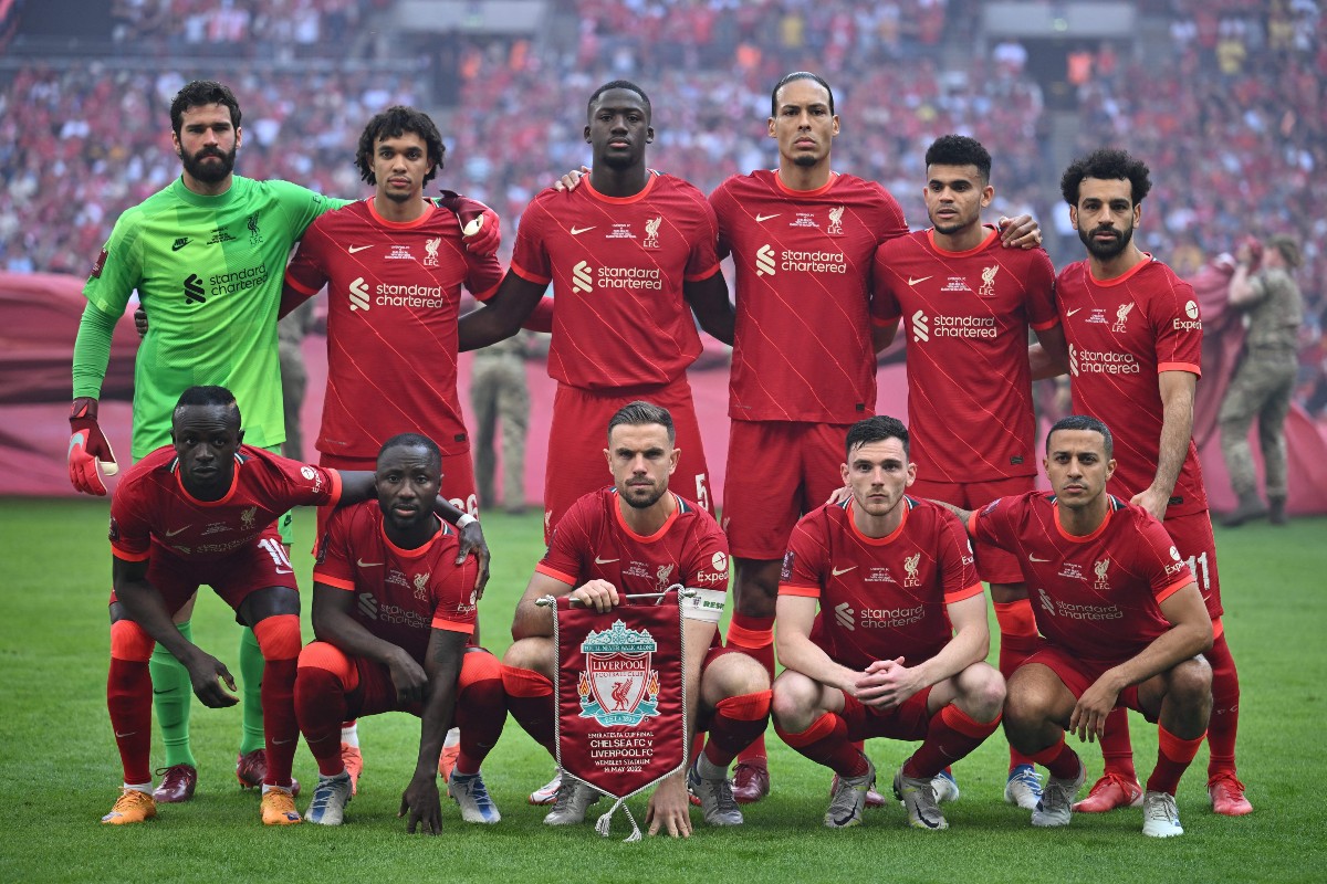 Liverpool FA Cup final line up 2022
