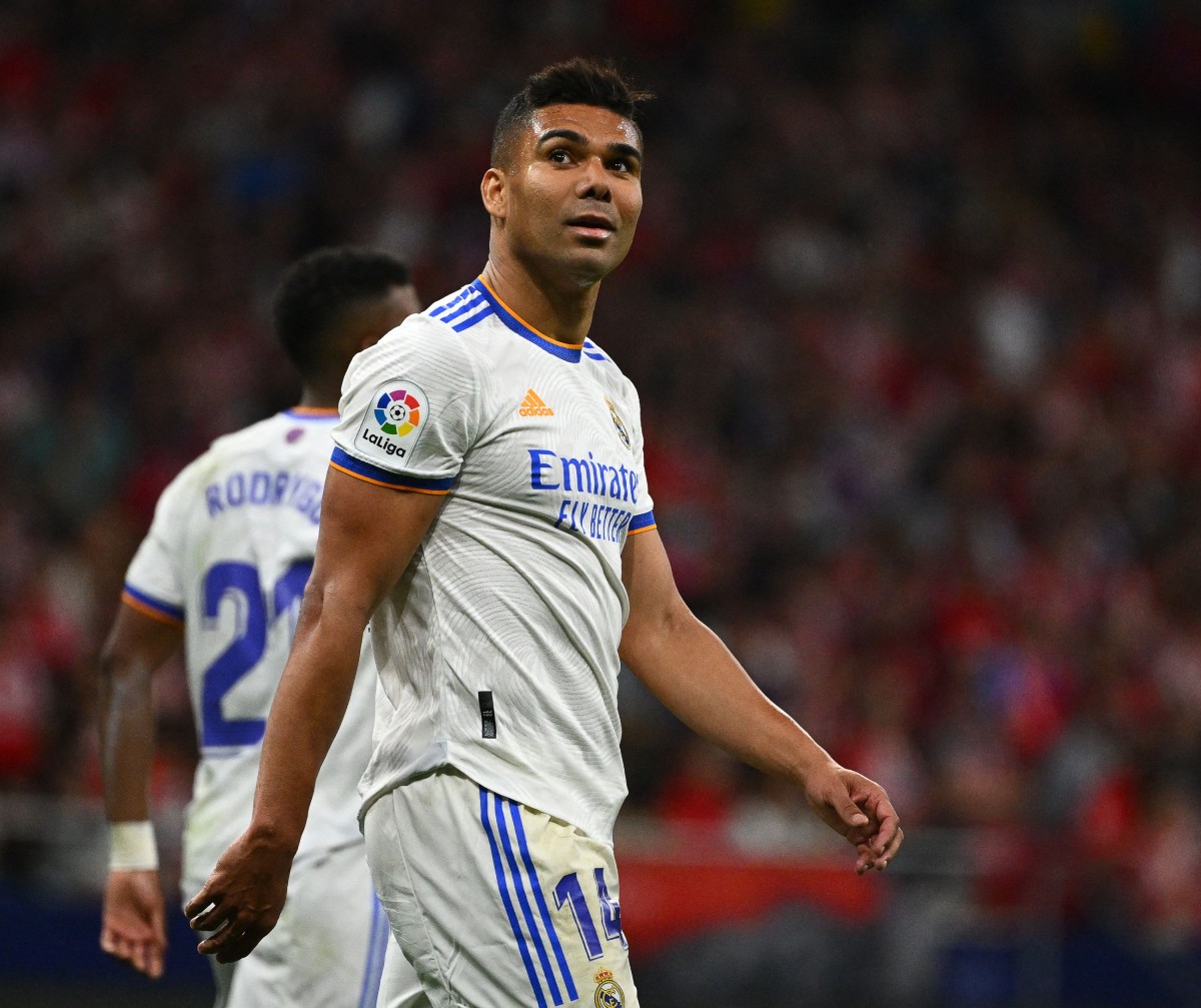 Madrid Derby Casemiro pic