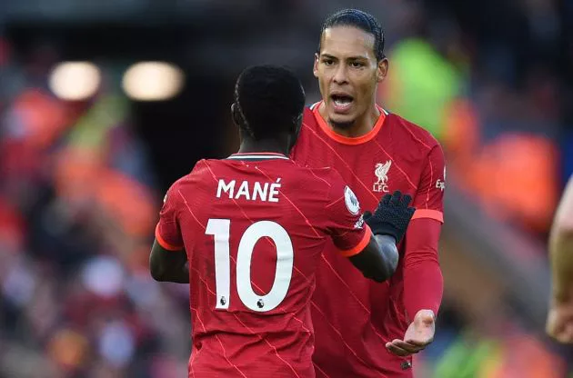 Mane and Van Dijk Liverpool