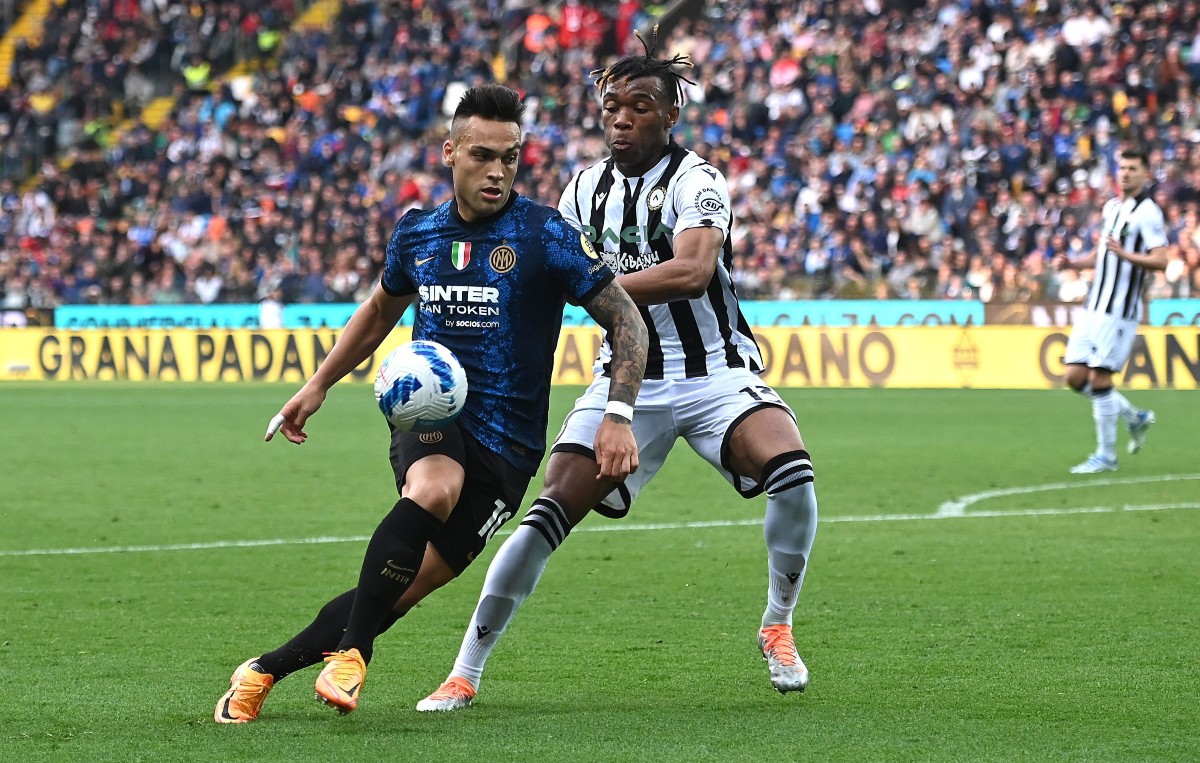 Martinz Inter Milan vs Udinese