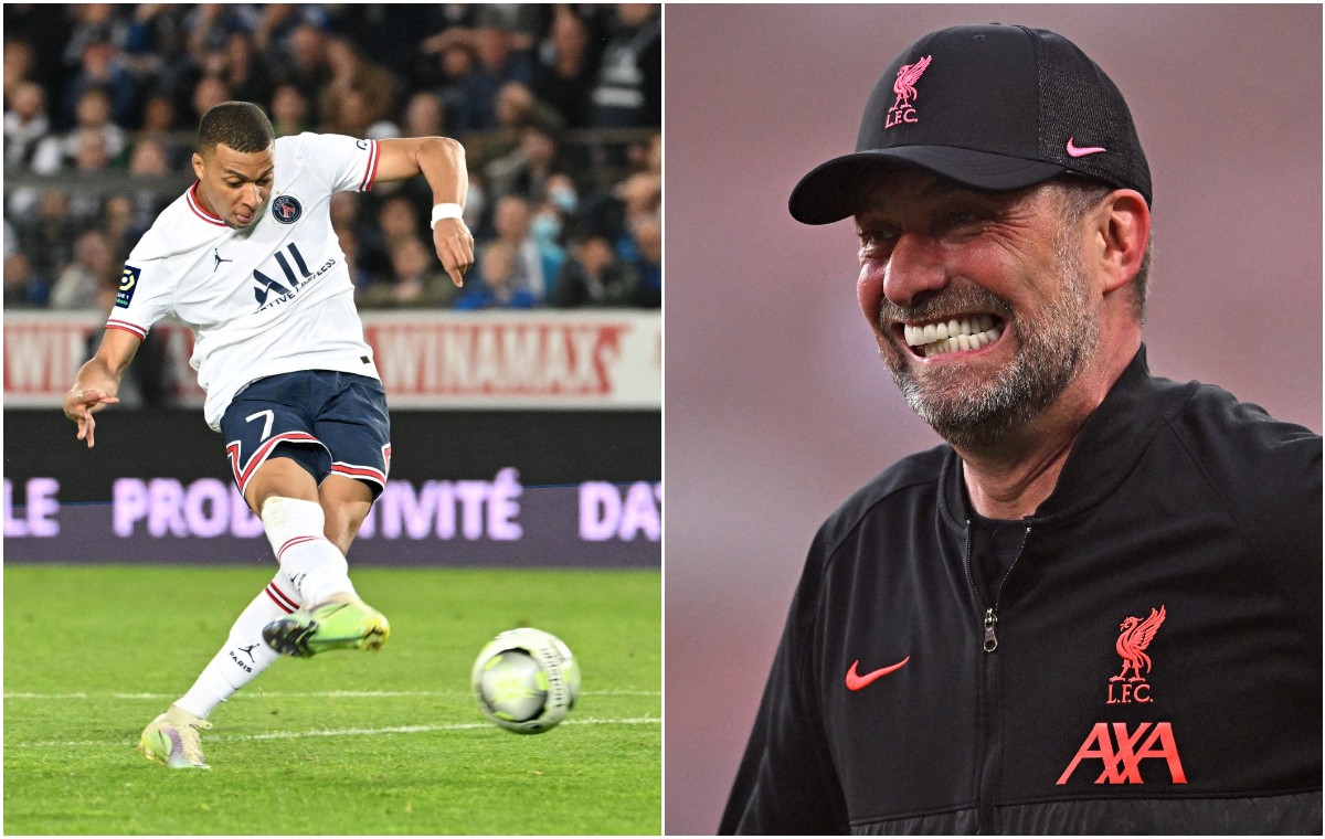 Mbappe Paris Klopp LFC