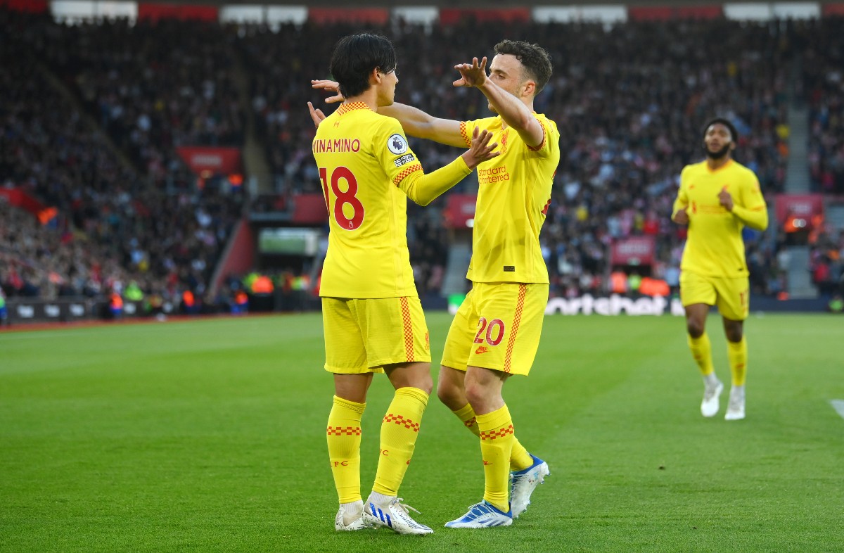 Minamino Jota Liverpool Southampton
