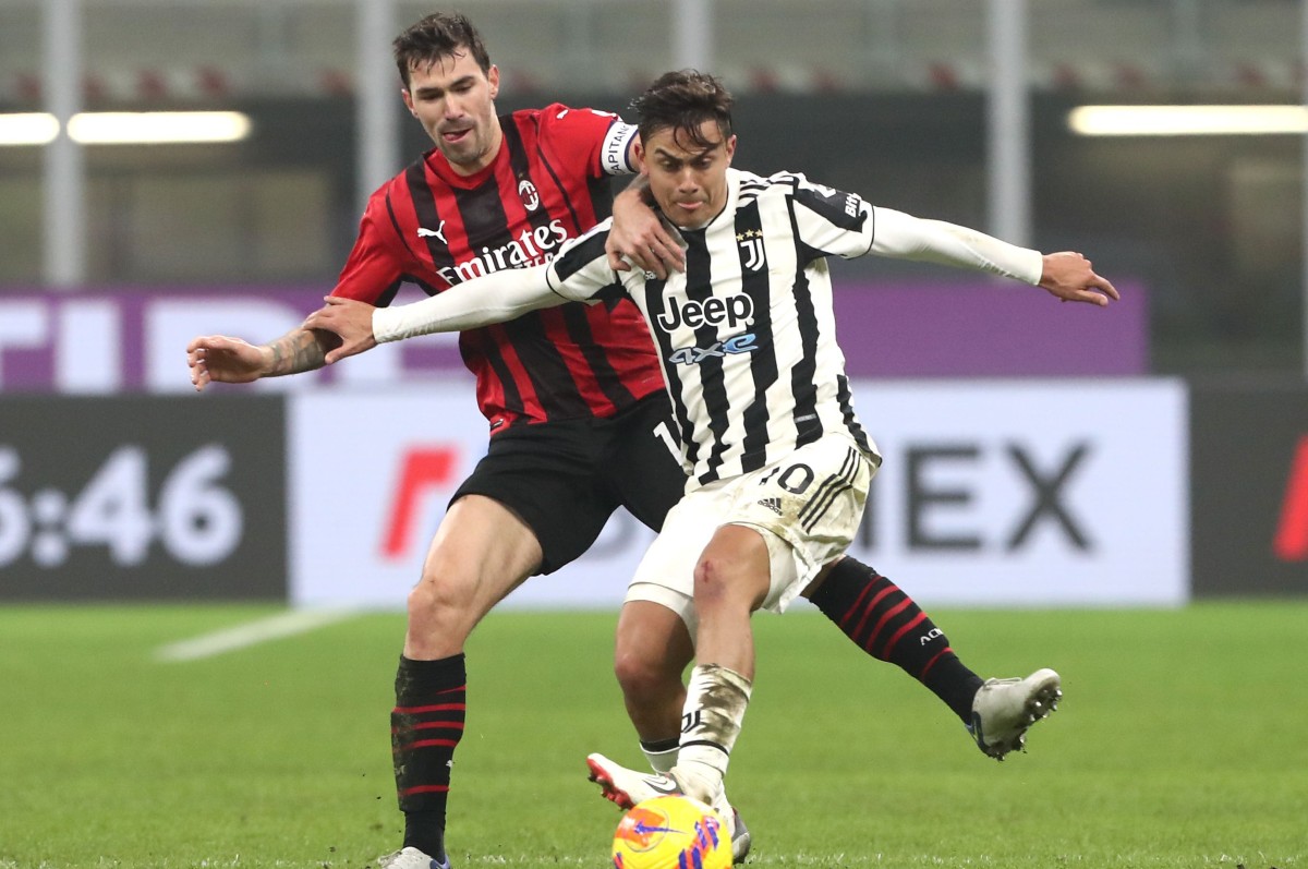 Romagnoli vs Dybala Milan Juve