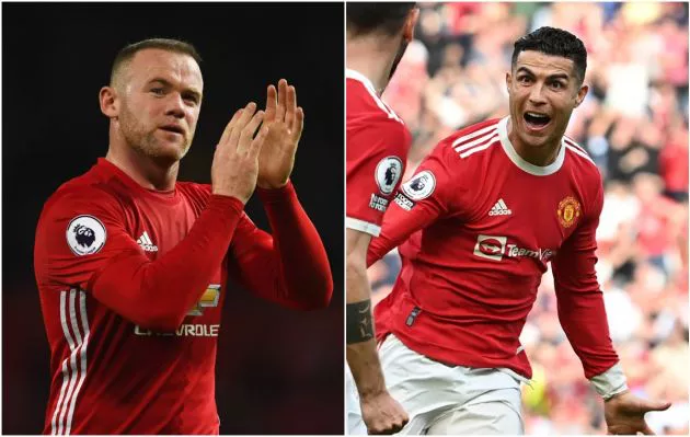 Rooney 2016-17 Ronaldo 2021-22