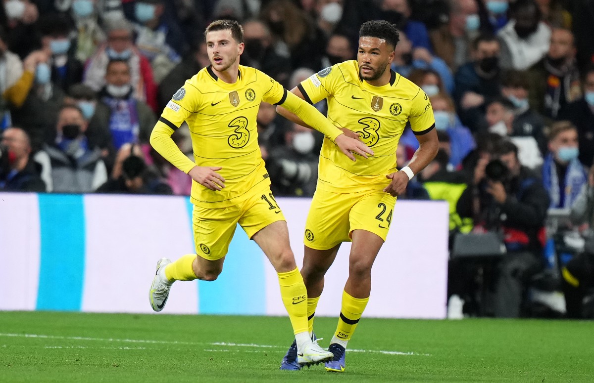 UCL Real Madrid Chelsea Mason Mount Reece James
