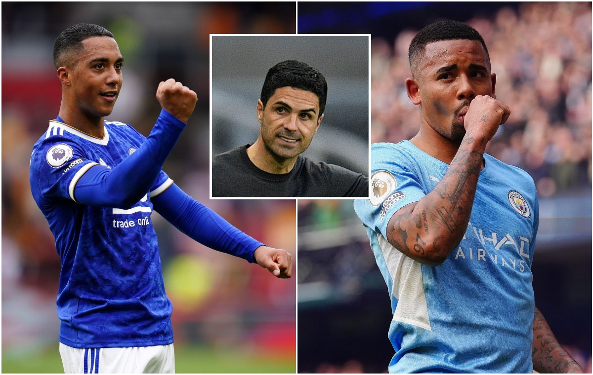 Youri Tielemans Mikel Arteta Gabriel Jesus Arsenal FC transfer targets
