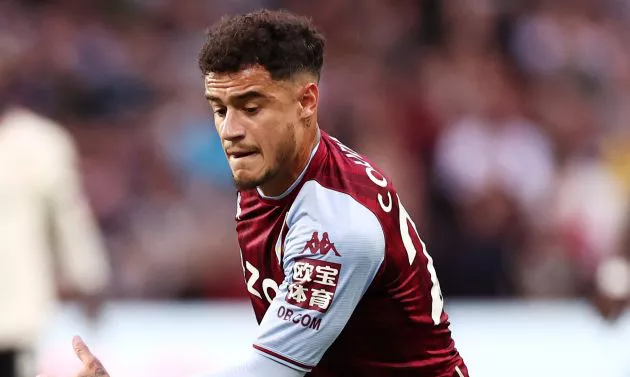 Philippe Coutinho of Aston Villa