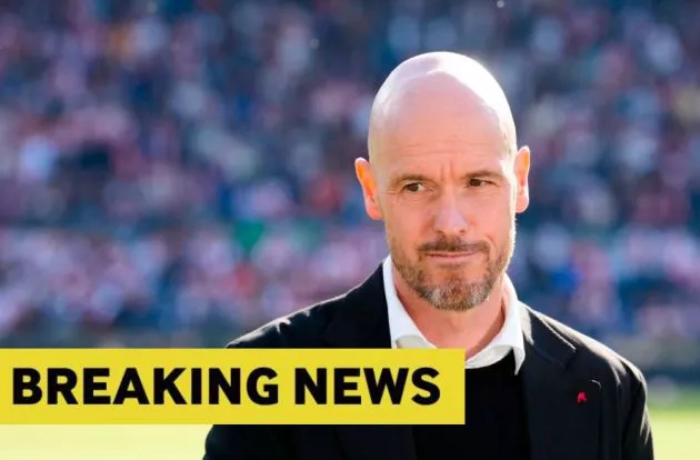 breaking news erik ten hag