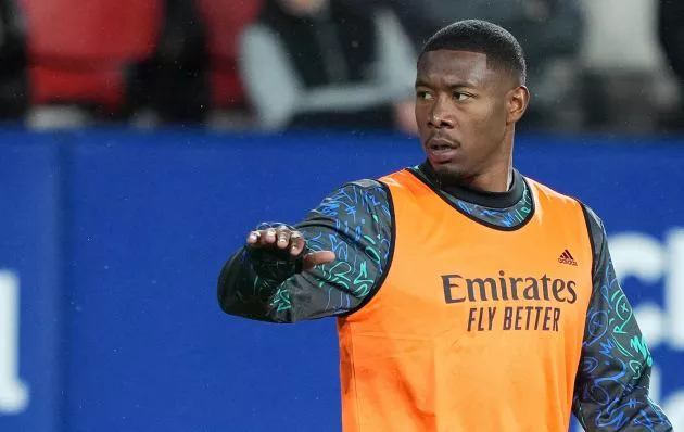 David Alaba of Real Madrid