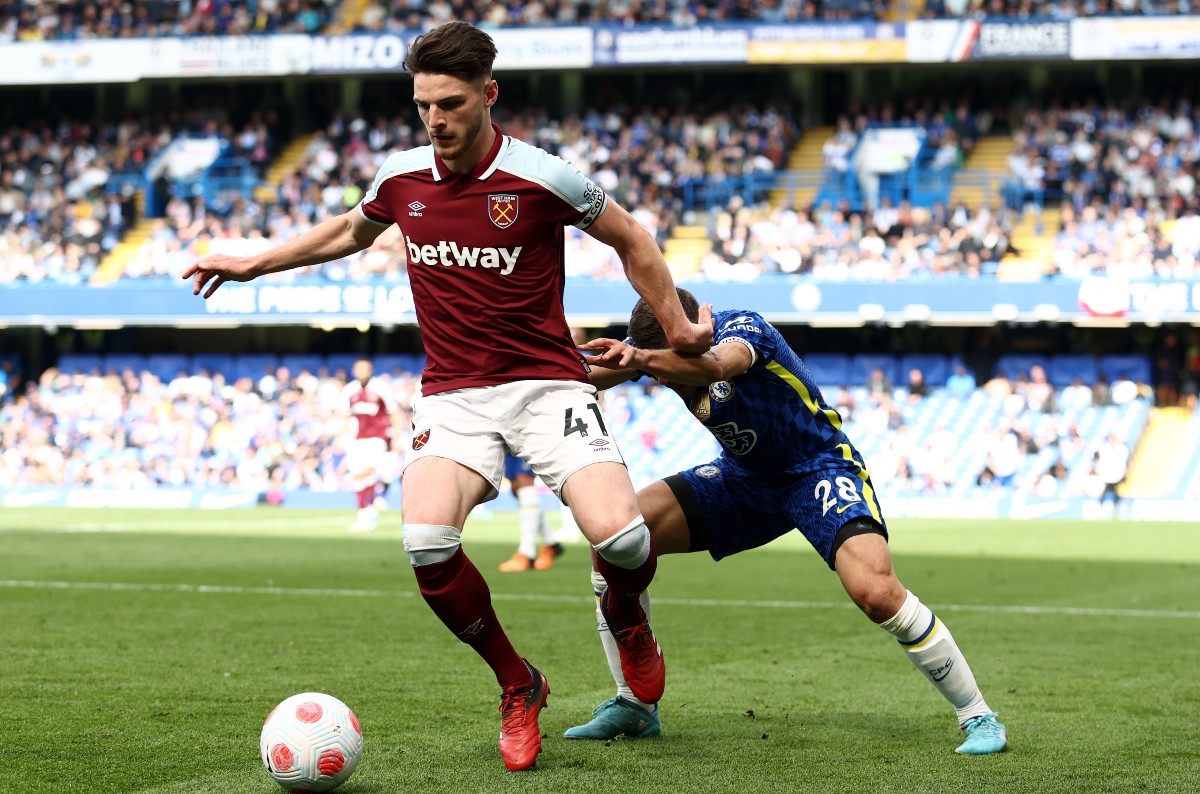 chelsea west ham declan rice