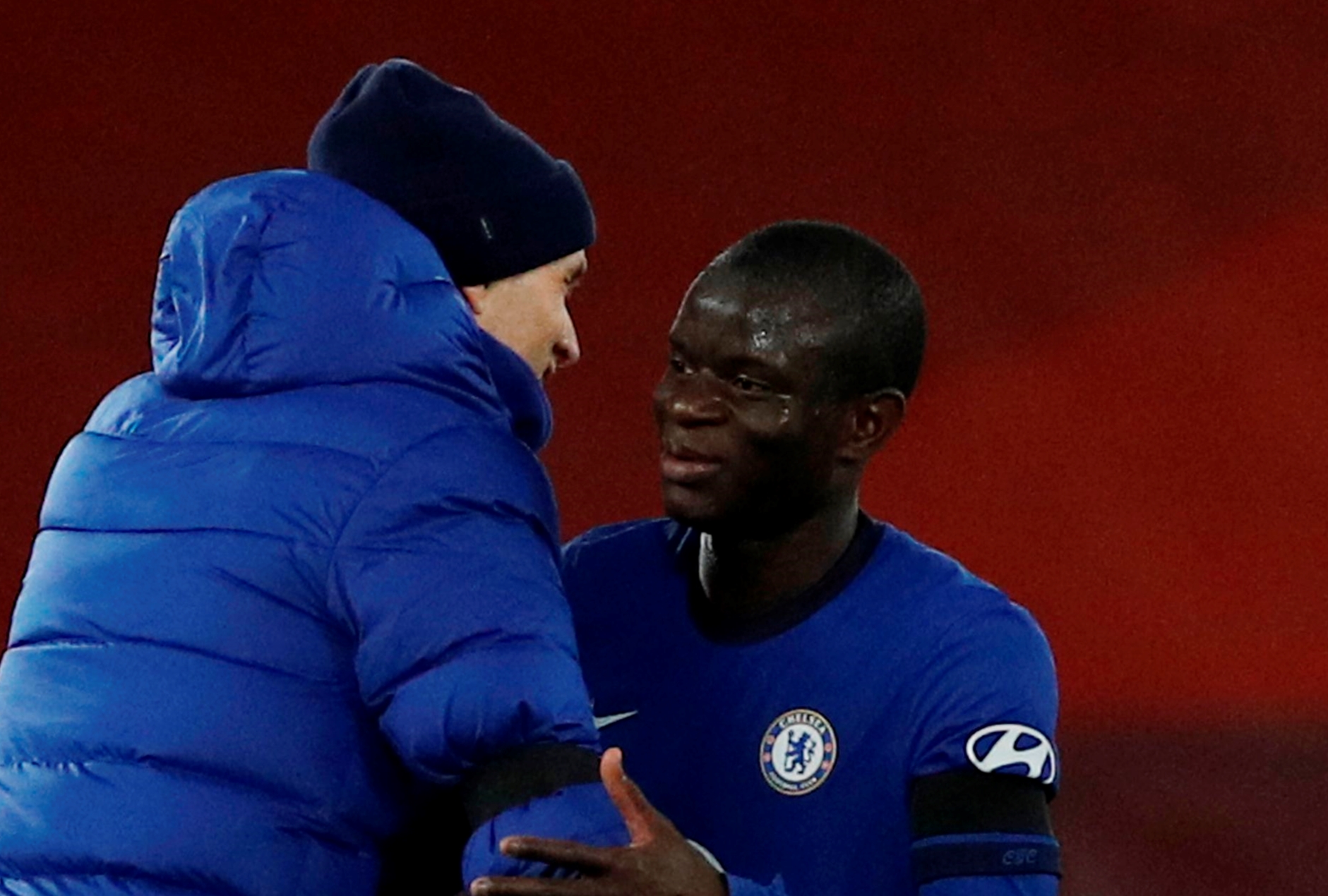 N'Golo Kante of Chelsea Thomas Tuchel