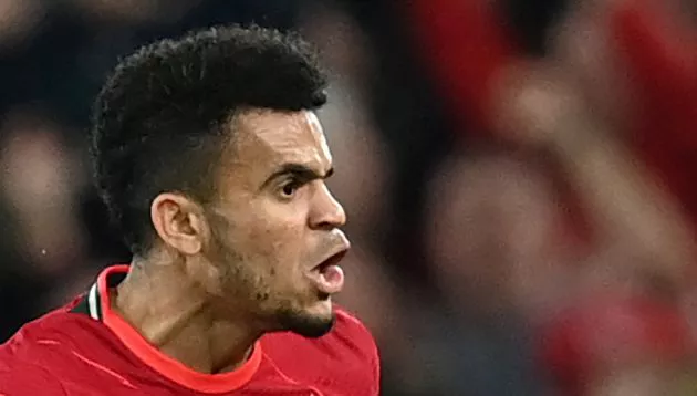 Luis Diaz of Liverpool