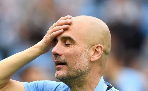 Pep Guardiola of Manchester City