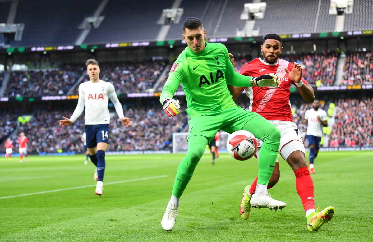 gollini spurs morecambe
