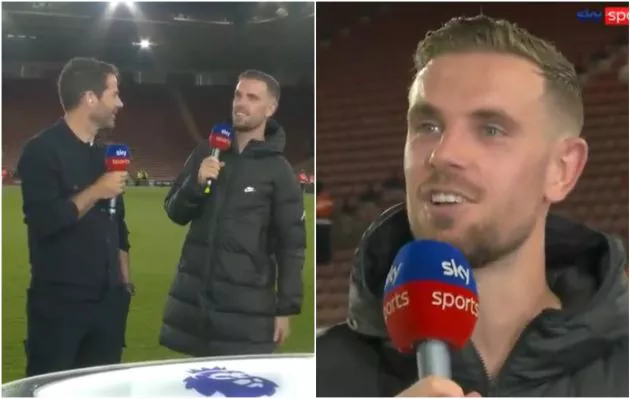 henderson liverpool sky interview