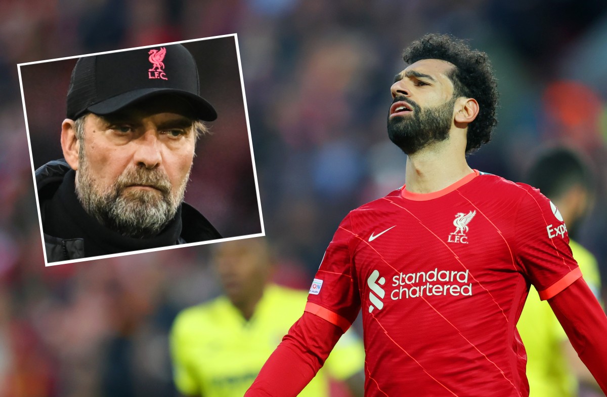 jurgen klopp face mohamed salah liverpool fc