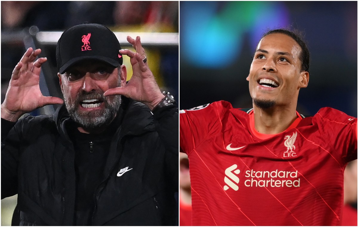 klopp van dijk liverpool villarreal