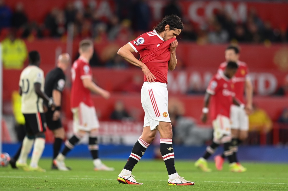 man utd 0-5 liverpool cavani