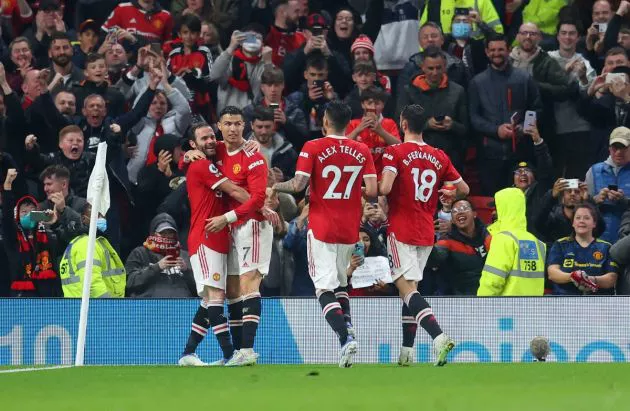 man utd brentford mata ronaldo fernandes telles