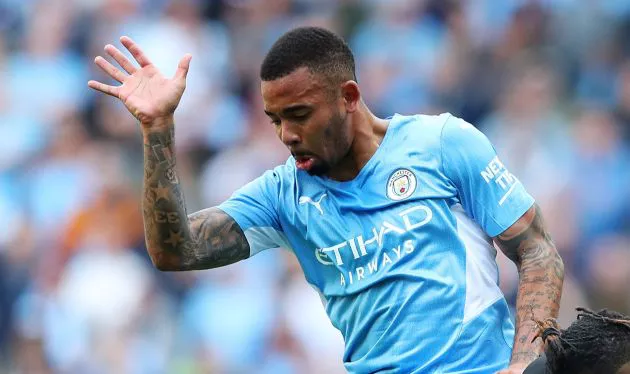 Gabriel Jesus of Man City Arsenal