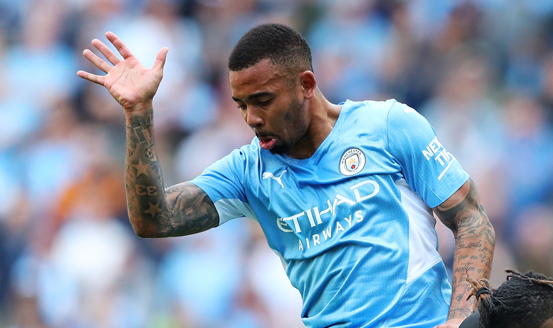 Gabriel Jesus of Man City Arsenal