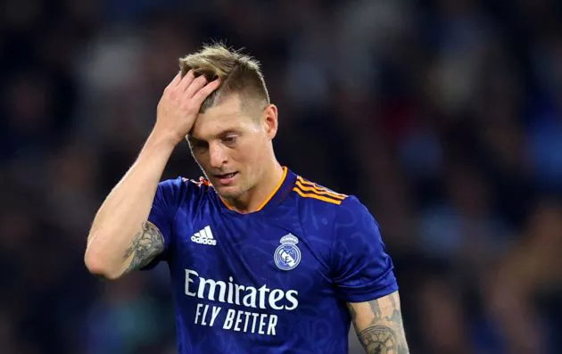 Toni Kroos of Real Madrid