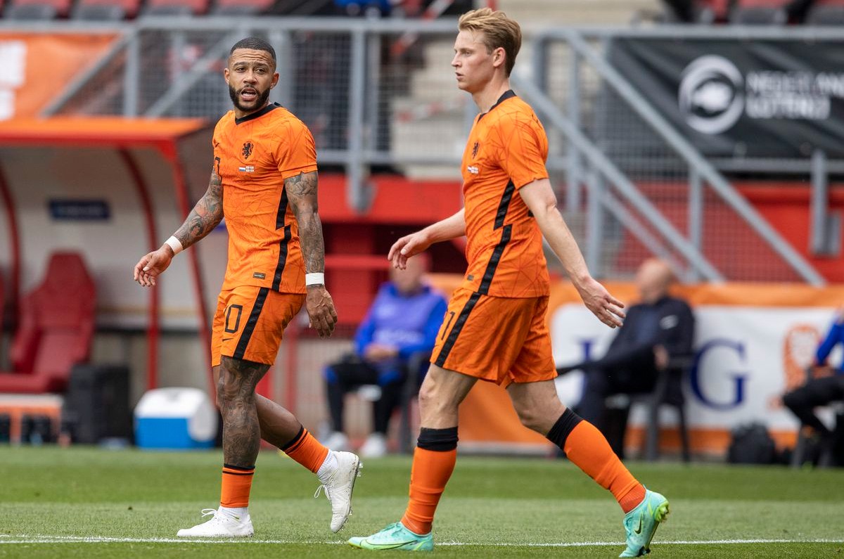 frenkie de jong memphis depay netherlands