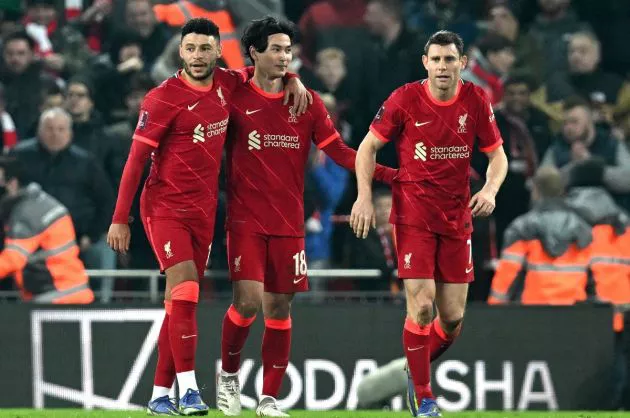 oxlade-chamberlain minamino milner lfc
