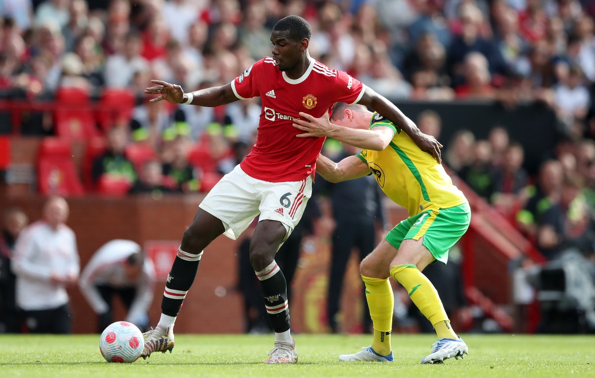 pogba united vs norwich