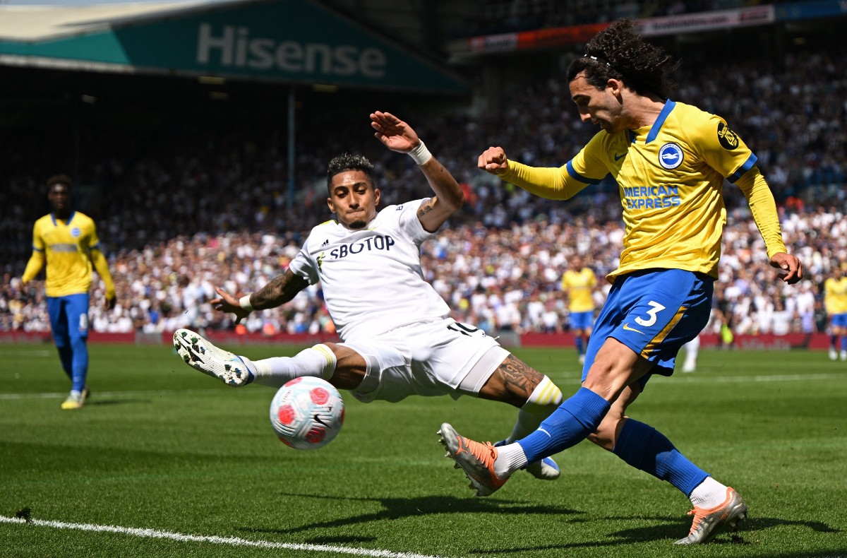 raphinha leeds cucurella brighton