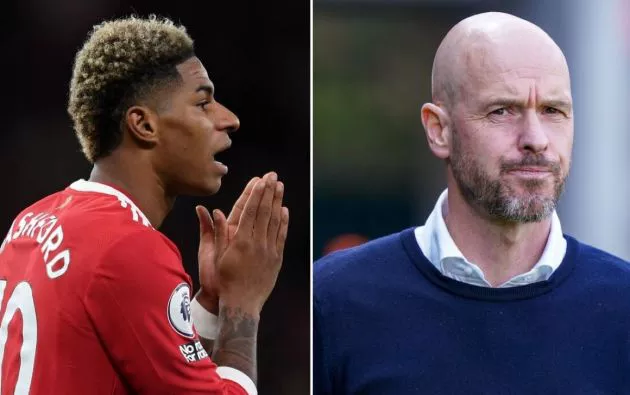 Marcus Rashford Erik ten Hag