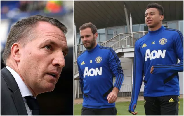 rodgers juan mata jesse lingard