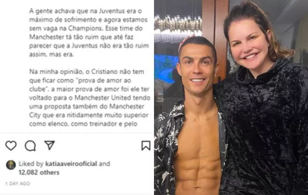 ronaldo sister likes insta post