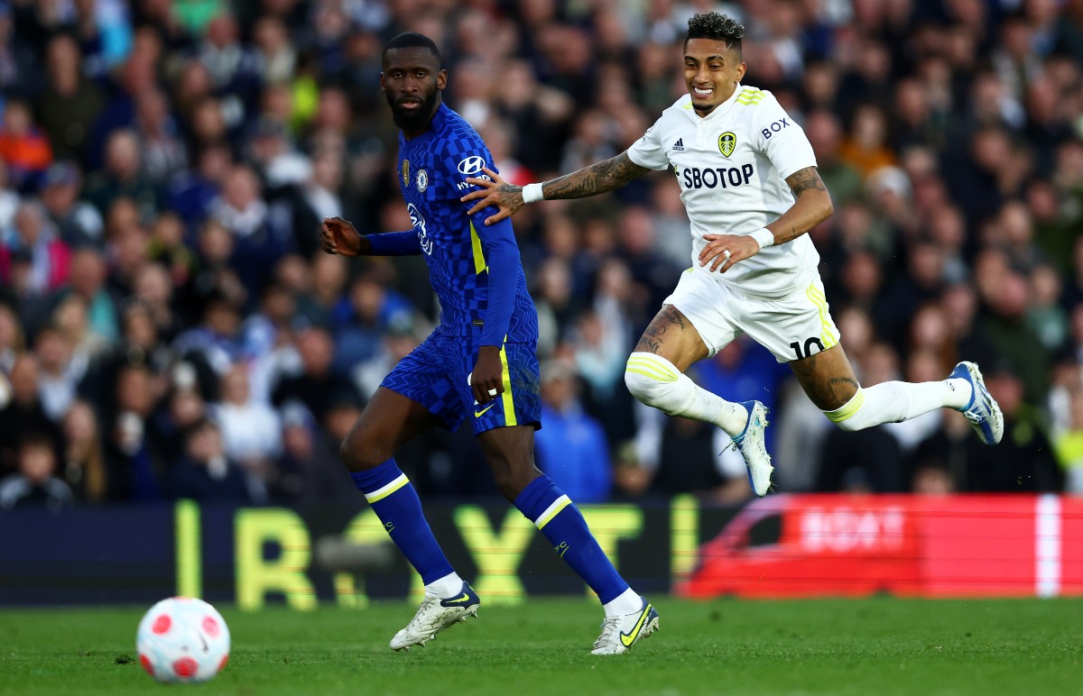 rudiger vs raphinha
