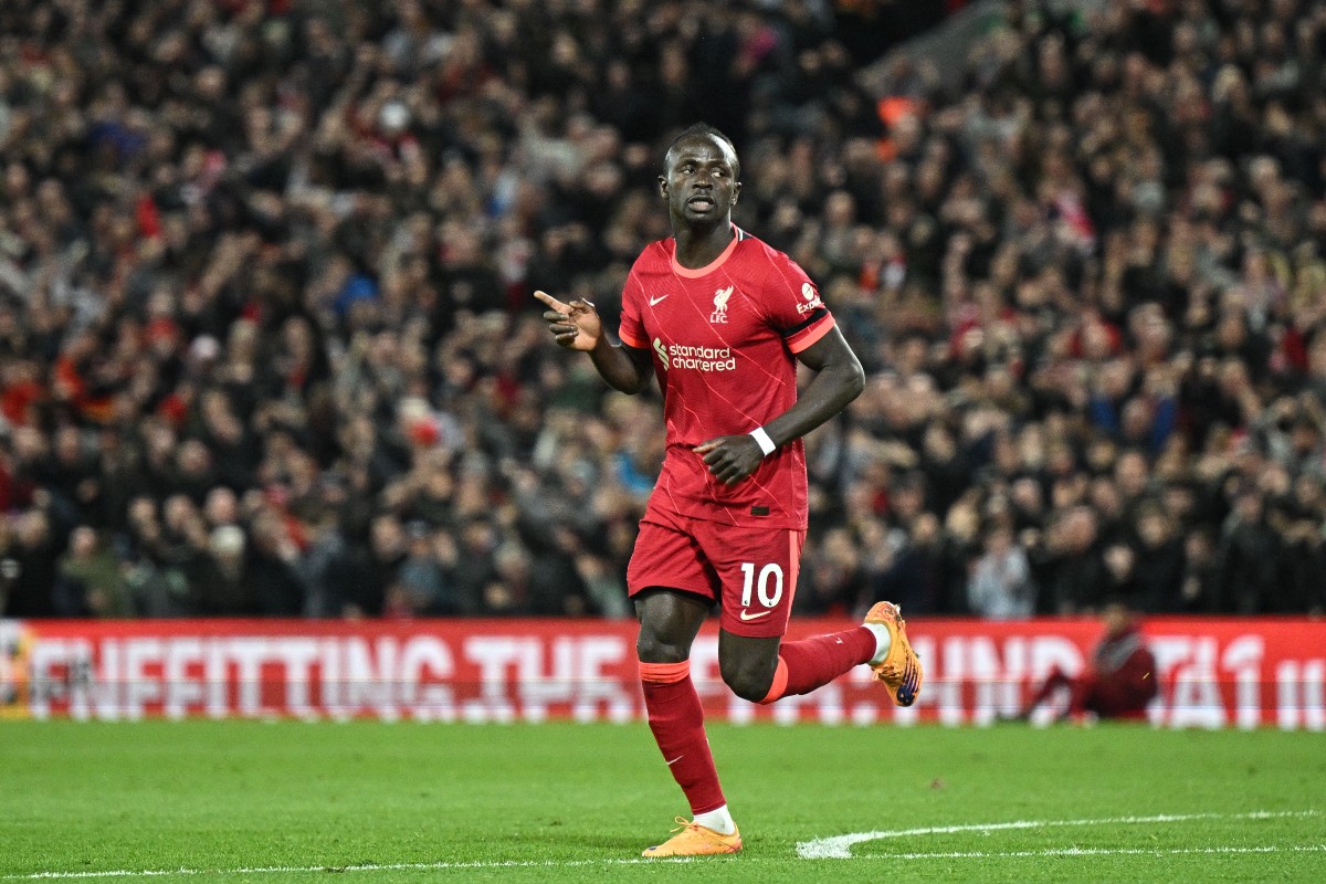 sadio mane liverpool 4-0 man utd