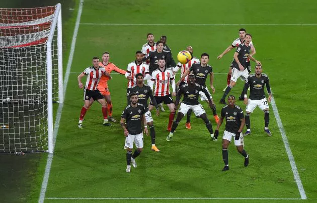 sheff utd man utd dean henderson corner