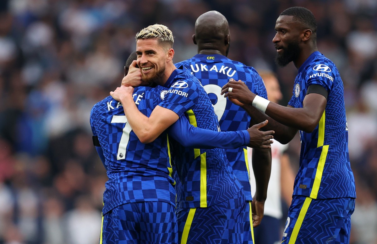 spurs cfc kante jorginho lukaku and rudiger