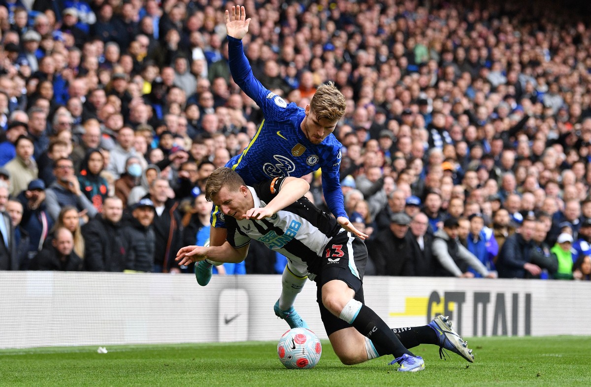 timo werner chelsea vs newcastle utd