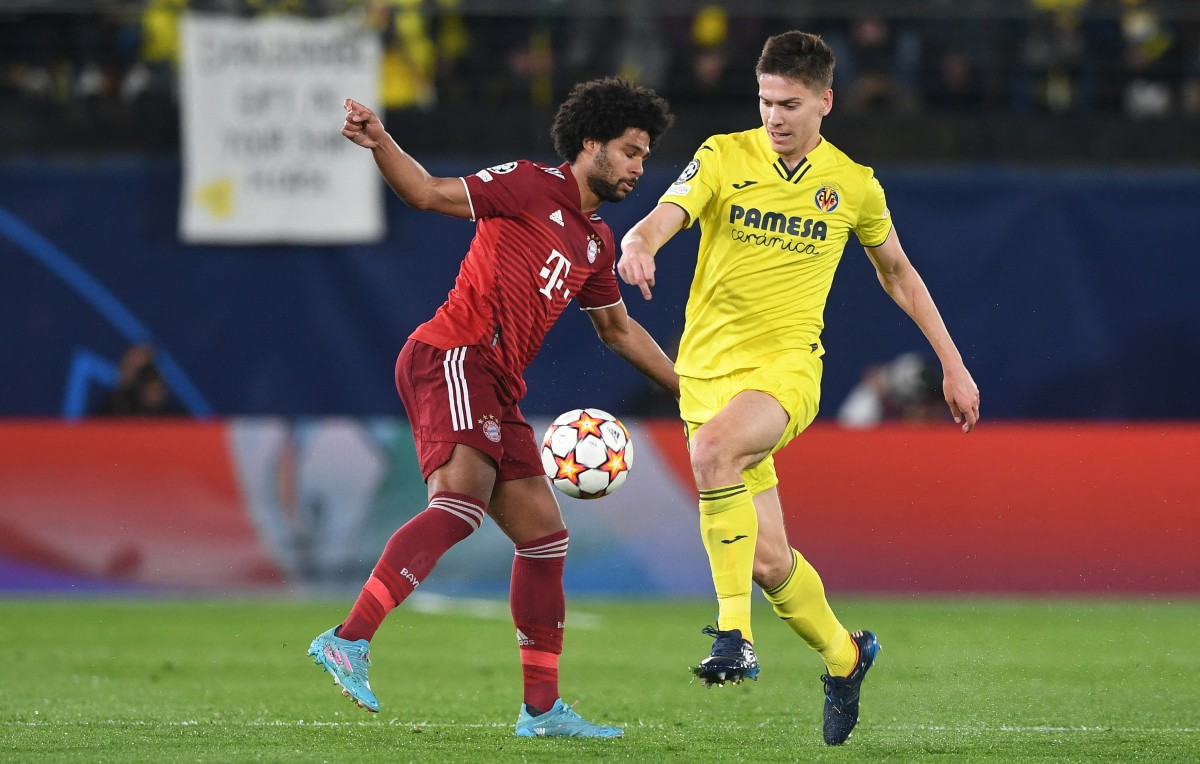 villarreal v bayern gnabry