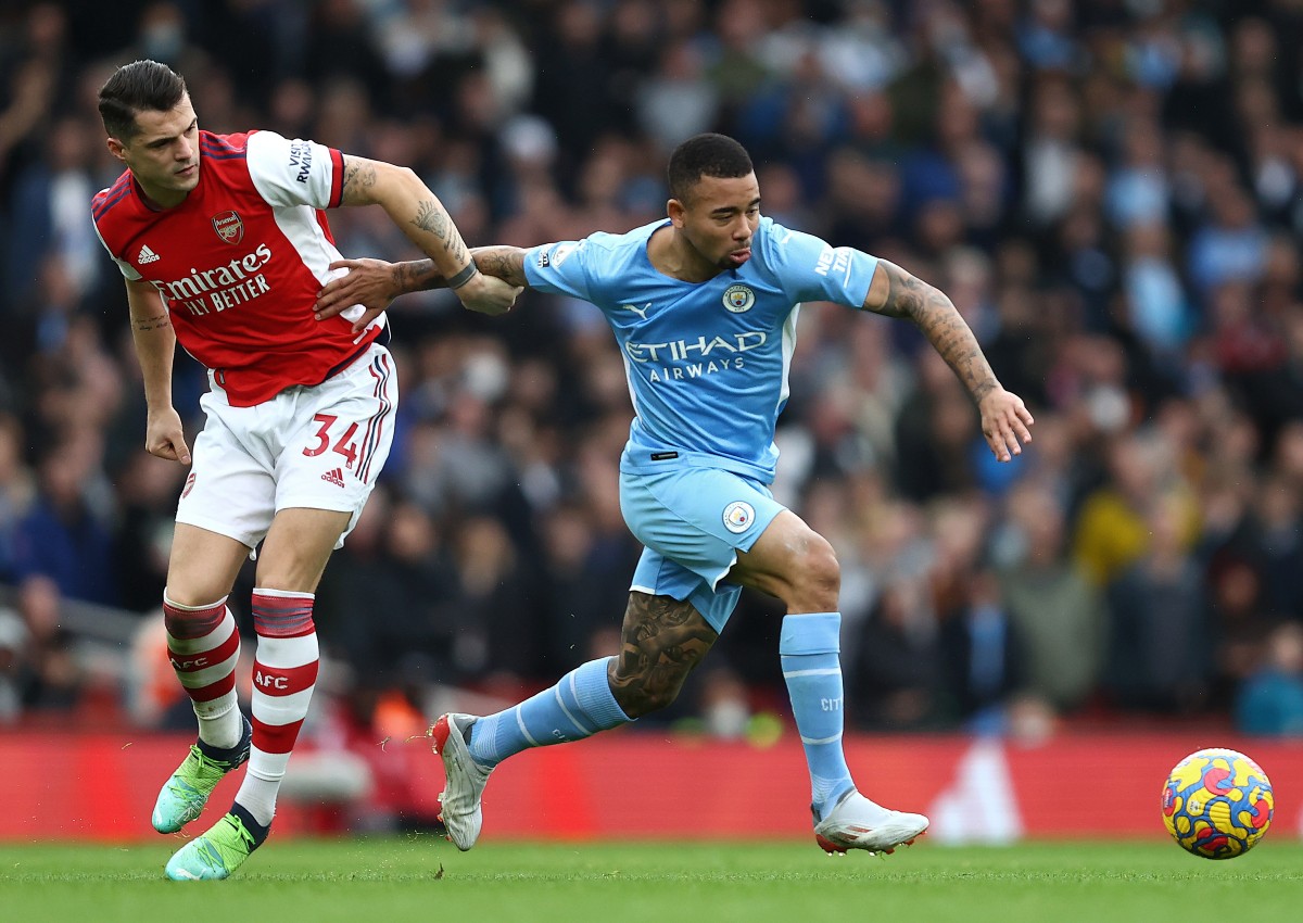xhaka jesus city arsenal xhaka jesus city arsenal